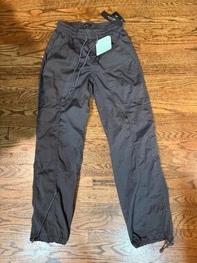 Supplies by UNIONBAY Stretch Cargo Pants Navy XS NWT (Drawstring Jogger)